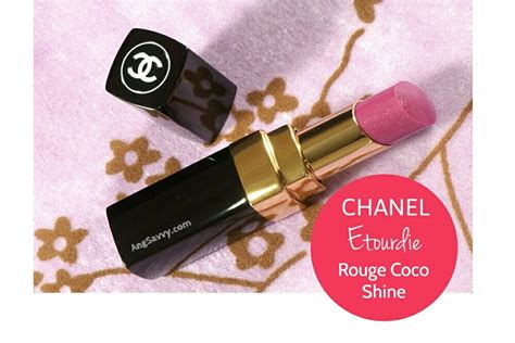 chanel coco shine etourdie|Chanel rouge coco shine.